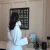 Microfiber robe