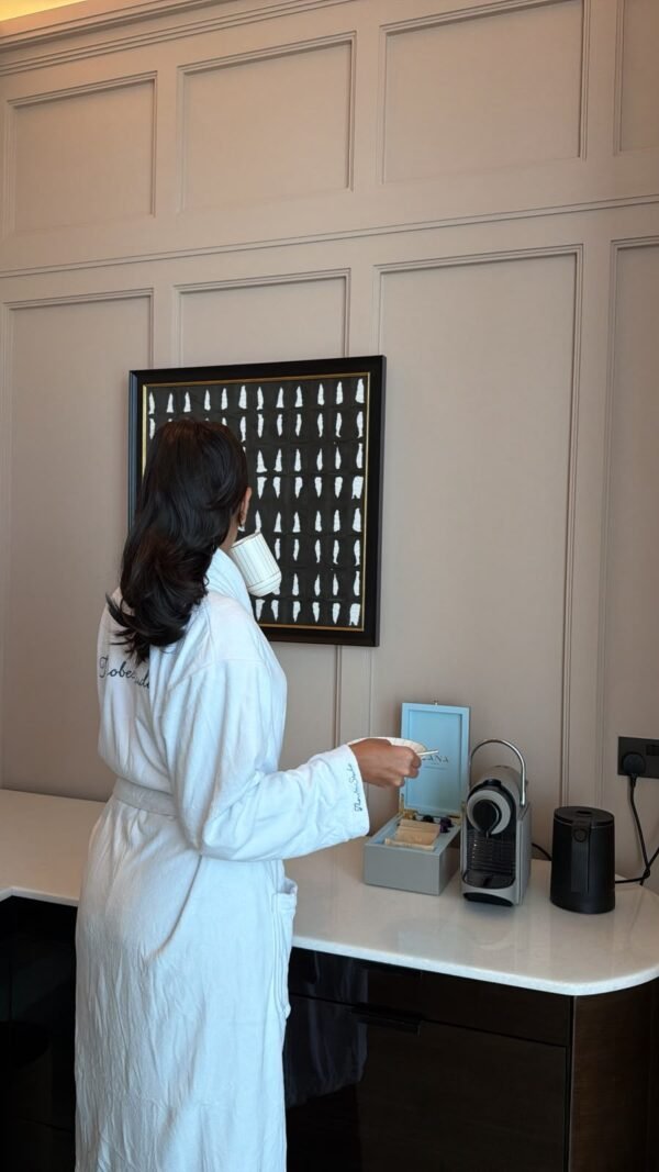 Microfiber robe