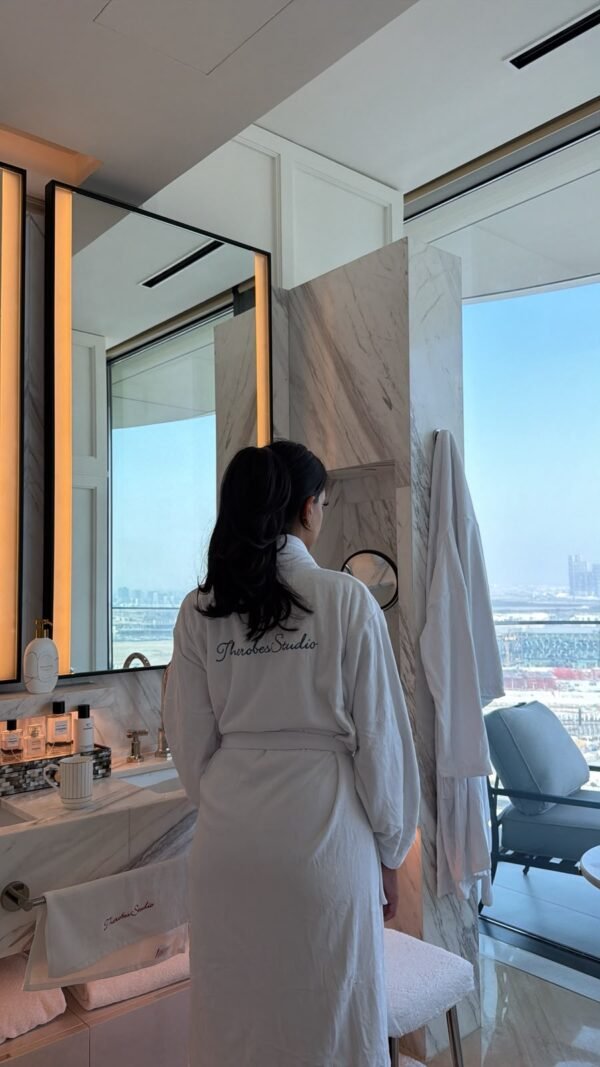 Microfiber robe